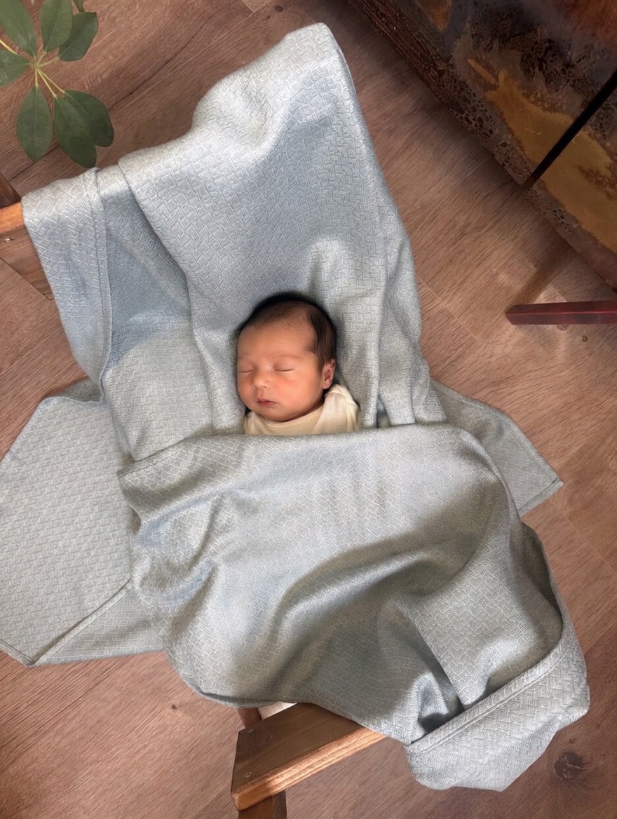 Manta de peluche Heart2Heart Menta