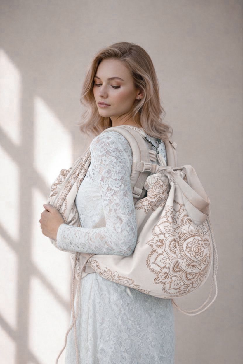 Mommy Bag Mandala Café au lait