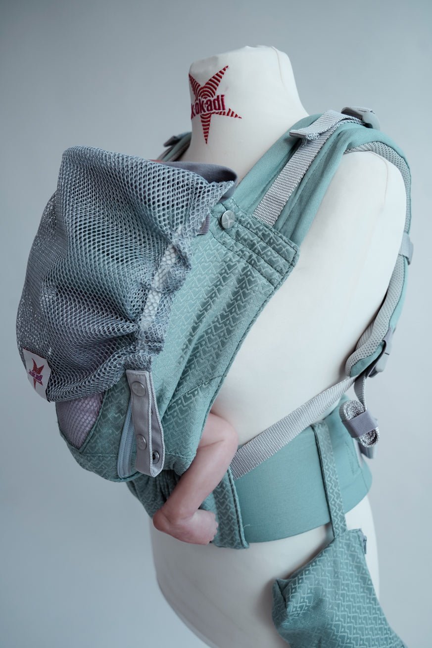 Babytrage Flip Performance Air Heart2Heart Mint - KOKADI