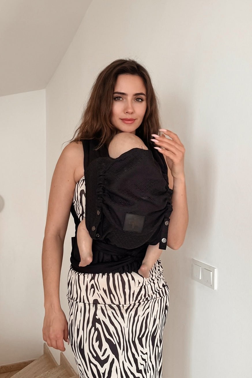 Babytrage TaiTai Heart2Heart Black Beauty - KOKADI