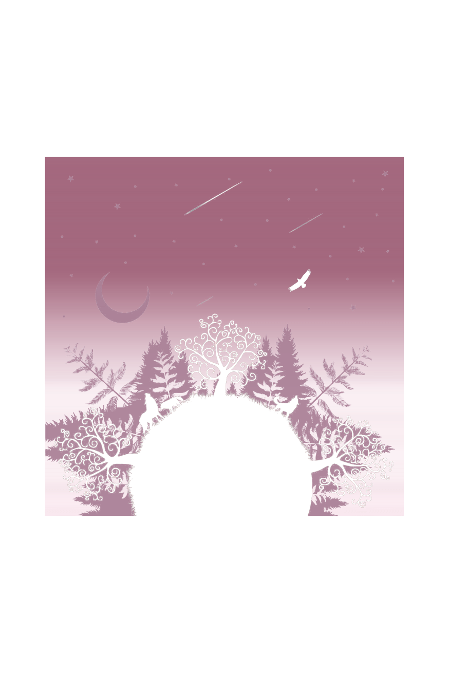 Manta mamá Bosque de Lobos Elaine - KOKADI