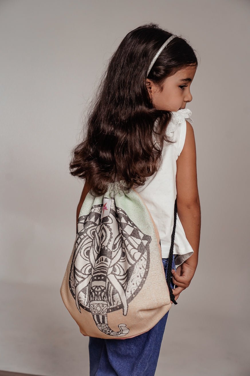 Minihipsterilaukku Wild Mandala Elephant - KOKADI