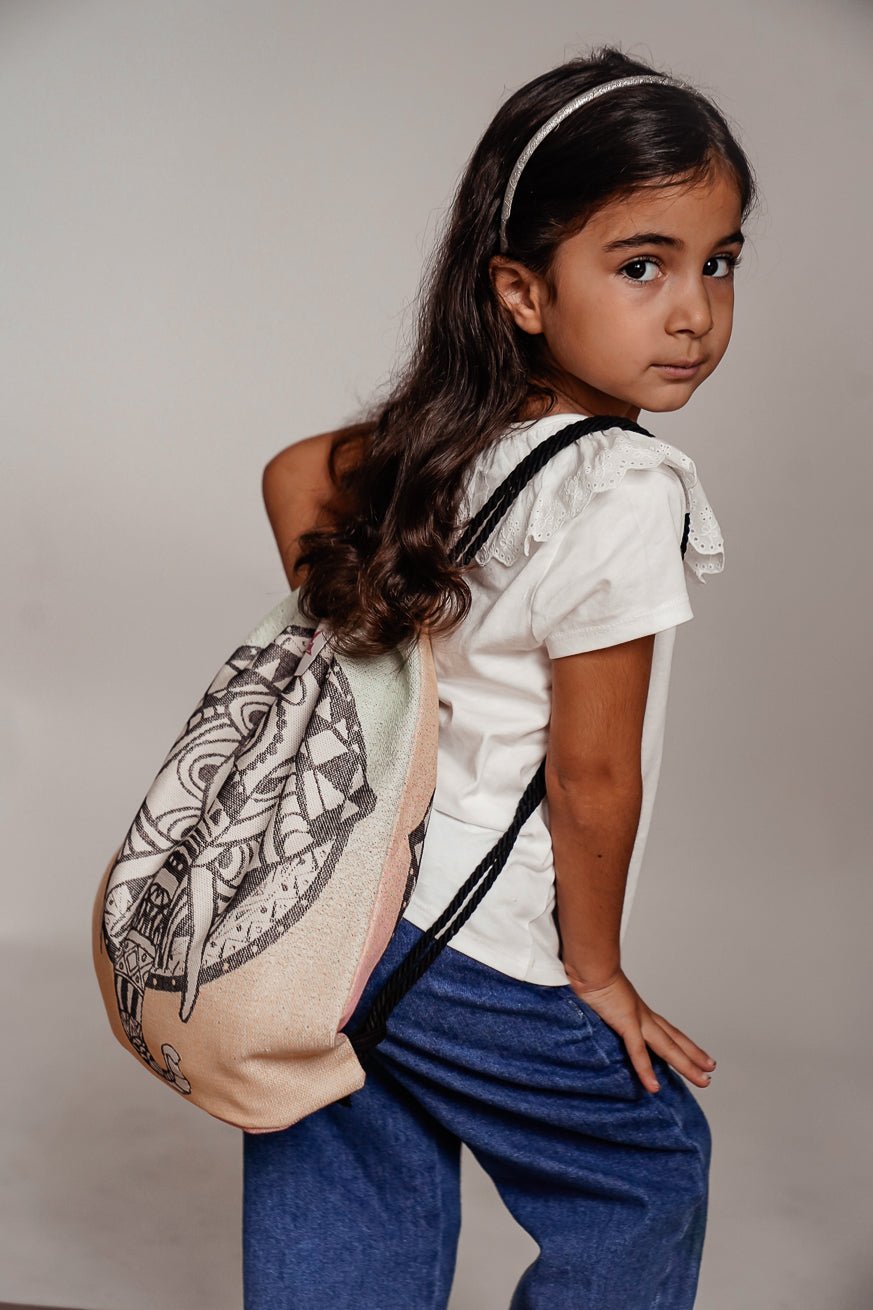 MiniHipsterbag Wild Mandala Elephant - KOKADI