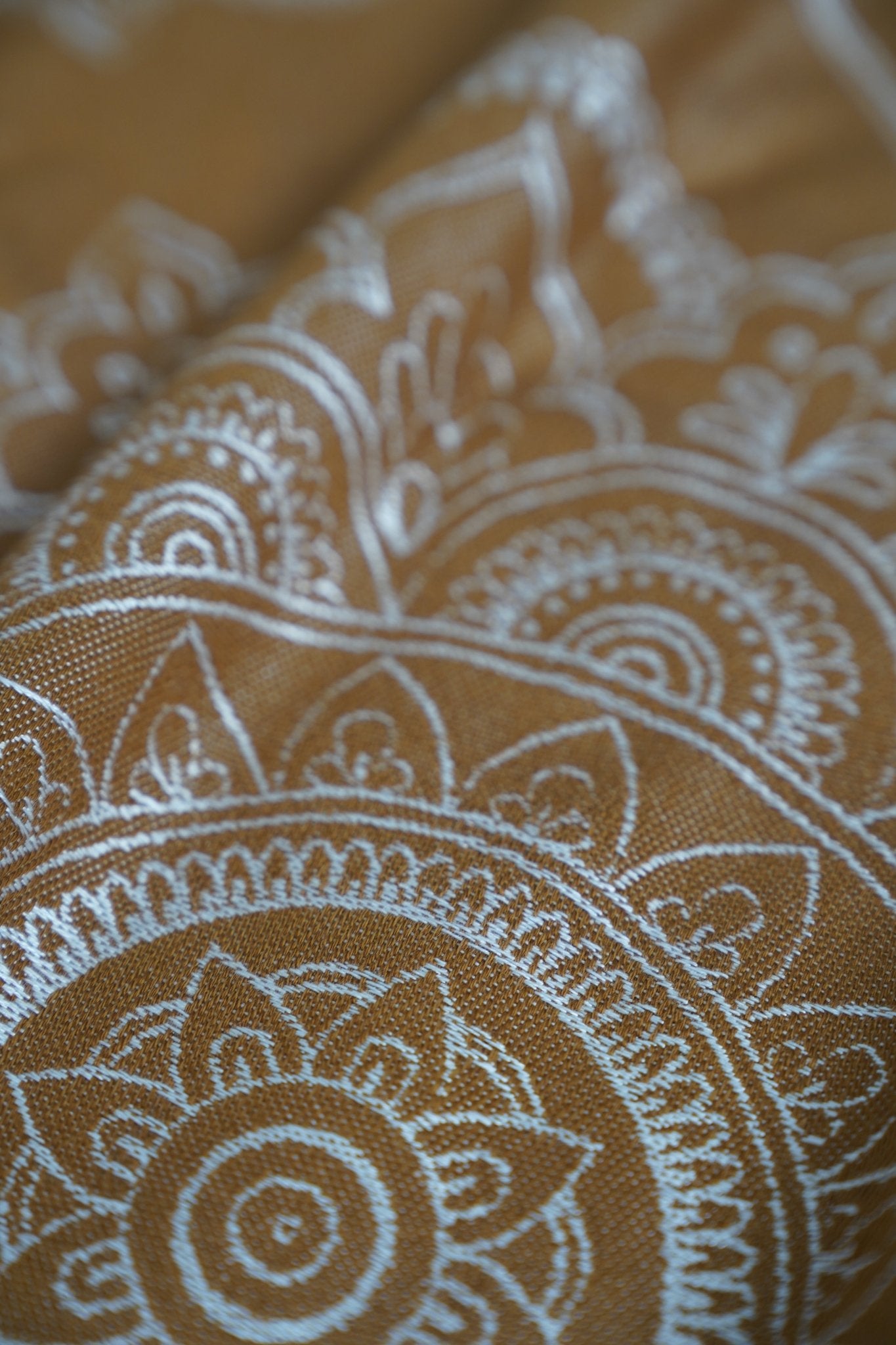 XXL Shopper Mandala Latte Macchiato x Bamboo reverse - KOKADI