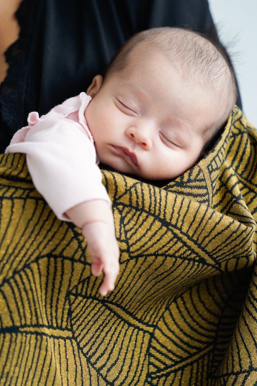 Coperta per bebè Foglie Lynne - KOKADI