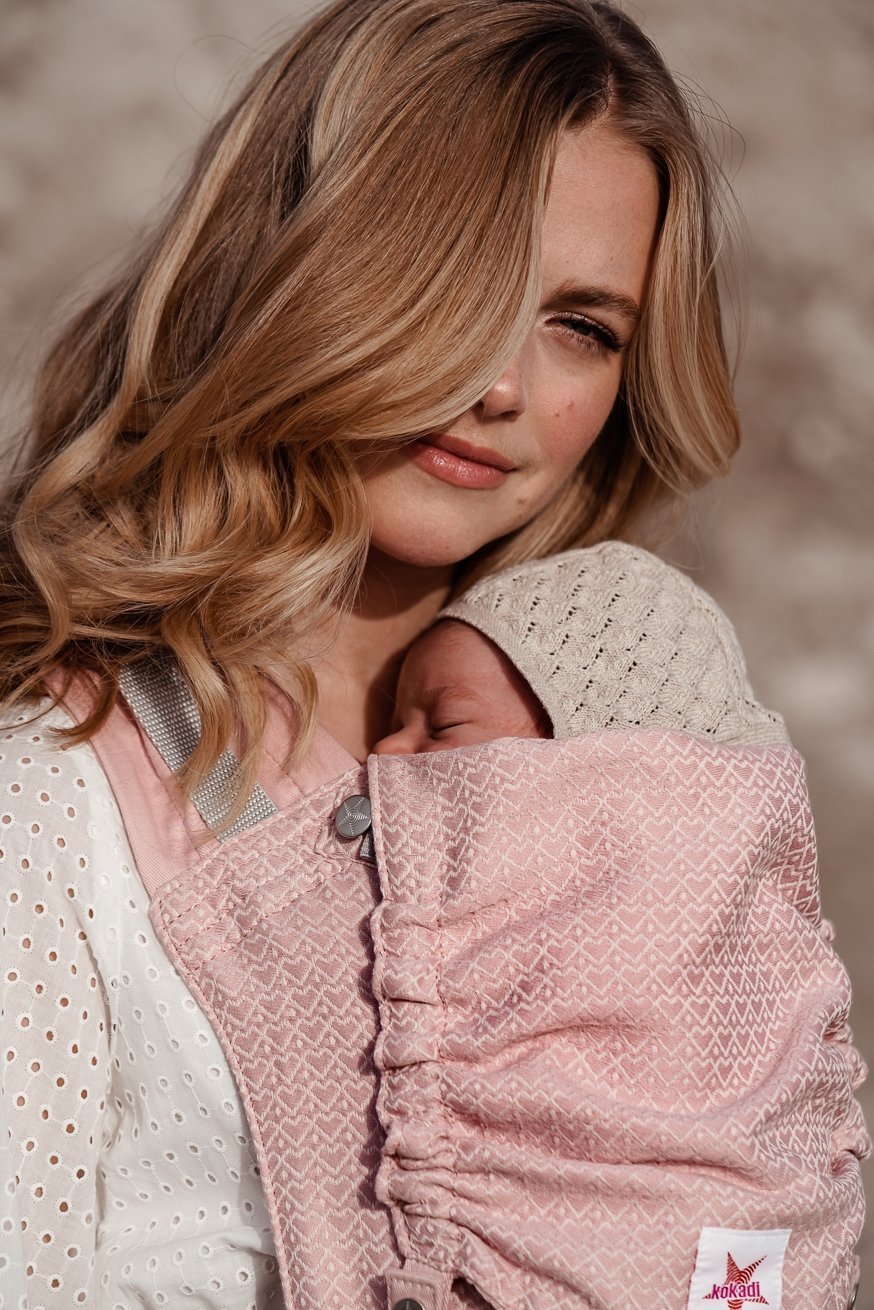 KOKADI Portabebé Flip Heart2Heart Rosado