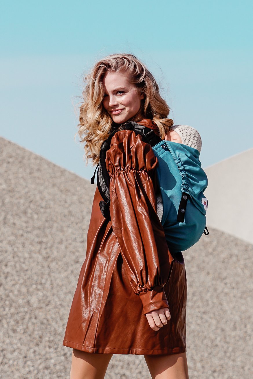 Babytrage Onbu Just Lagoon - KOKADI