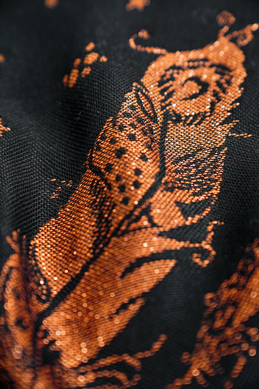 Toalla de peluche con plumas Florian - KOKADI