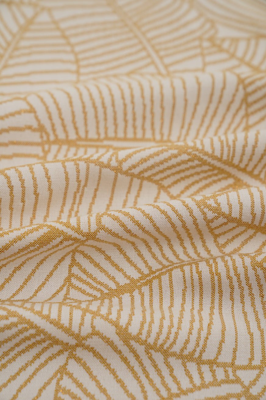 Manta de peluche Hojas Doradas - KOKADI