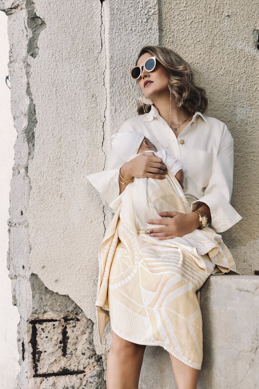 Manta de peluche Goldschatz de Fiona Erdmann - KOKADI