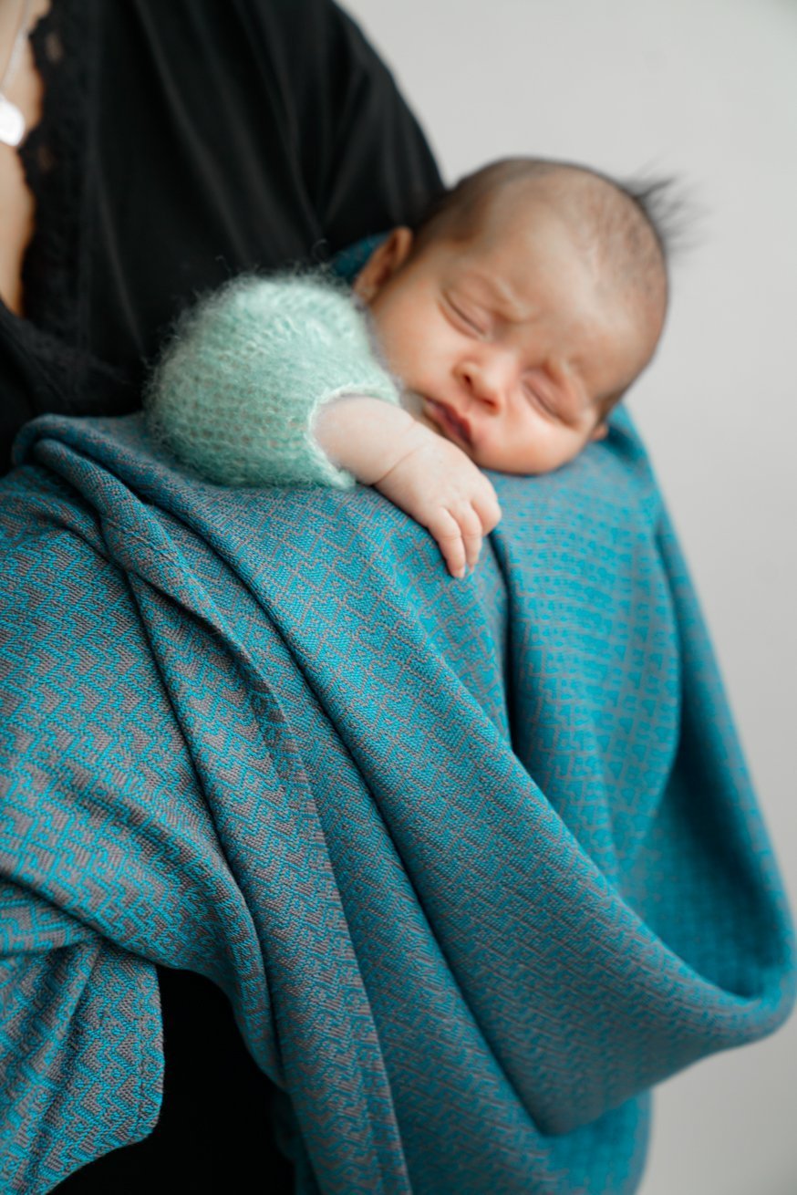 Manta de peluche Heart2Heart laguna - KOKADI