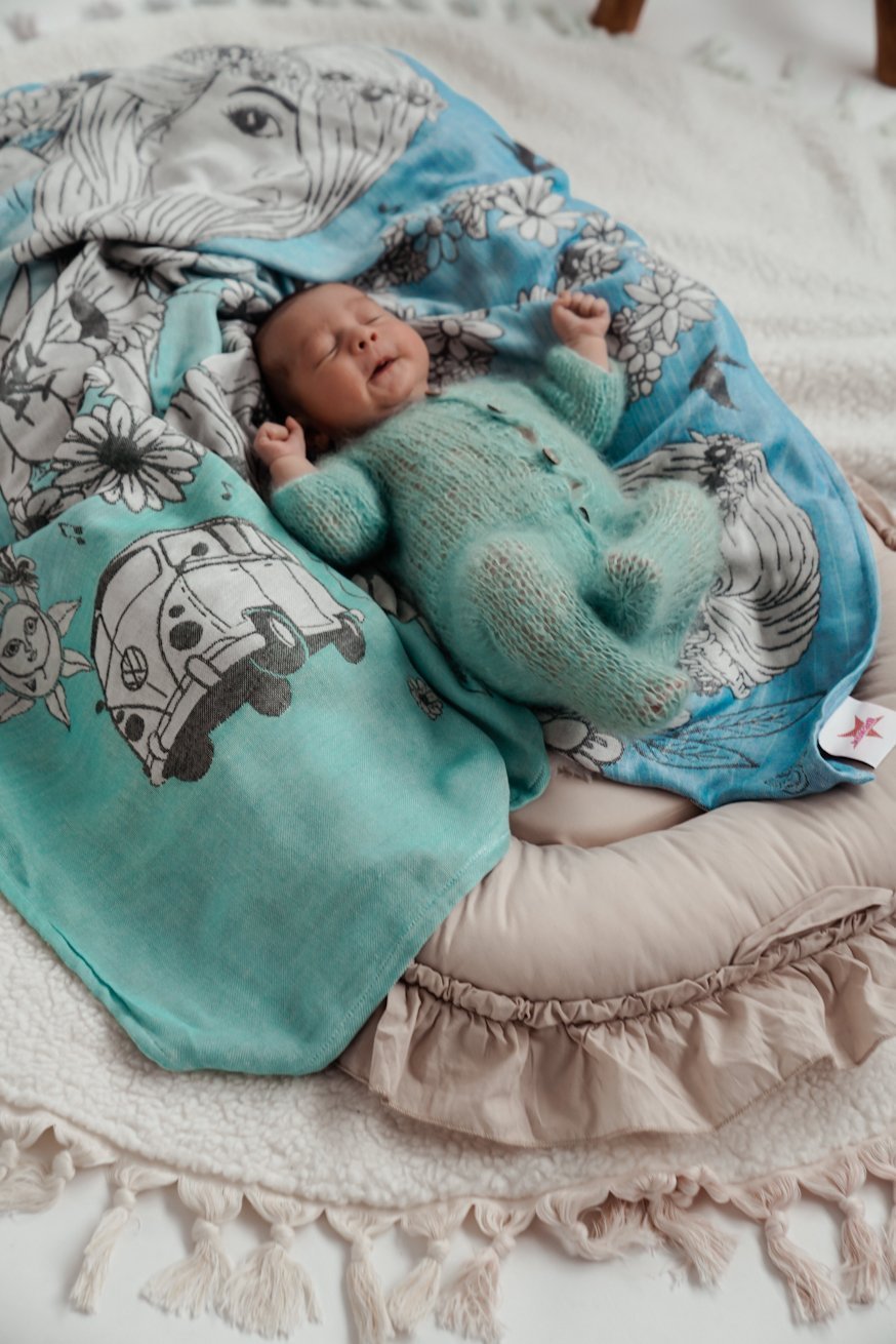 Toalla de peluche Hippie Max - KOKADI