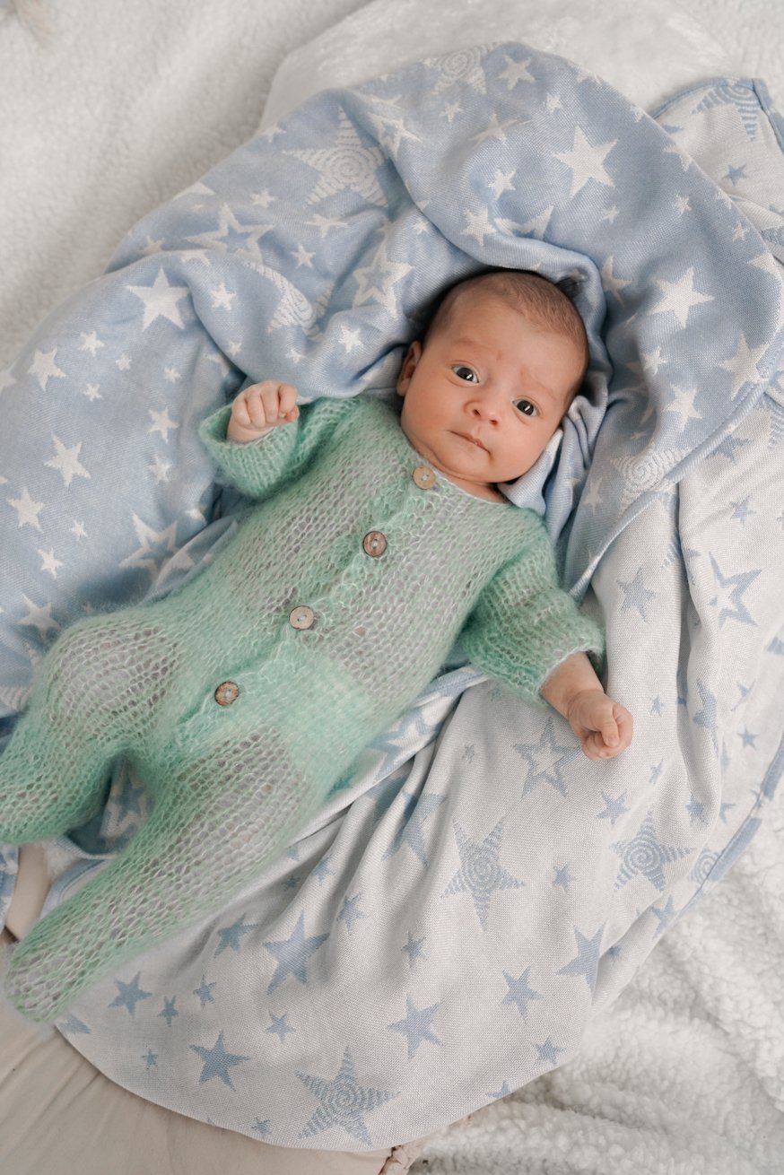 Manta de peluche Samuel Estrellas - KOKADI