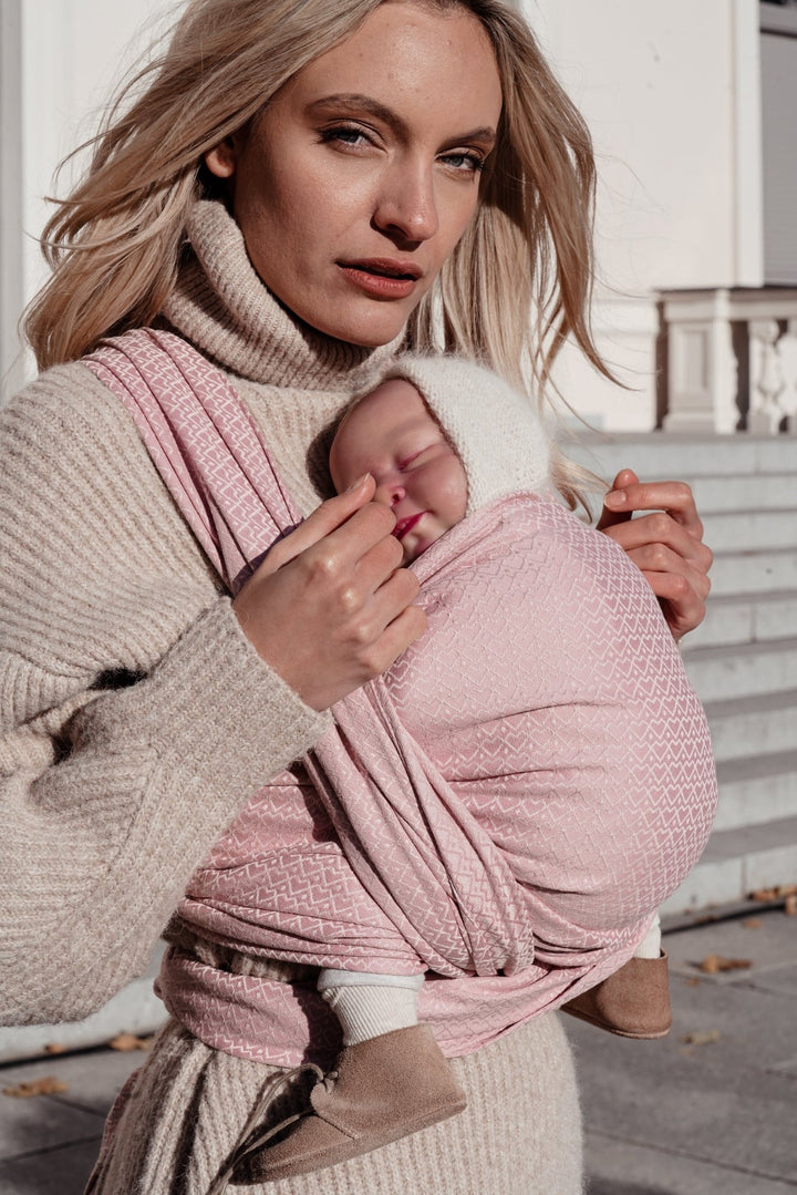 Tragetuch Heart2Heart Rosé - KOKADI